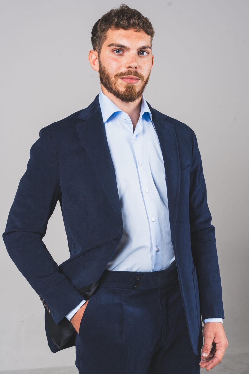 Sforza - Cotton Blue