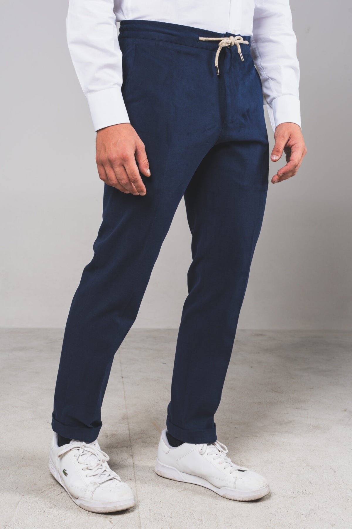 Visconti - Midnight Blue Heavyweight Cotton – pantalone uomo AUTIÈ