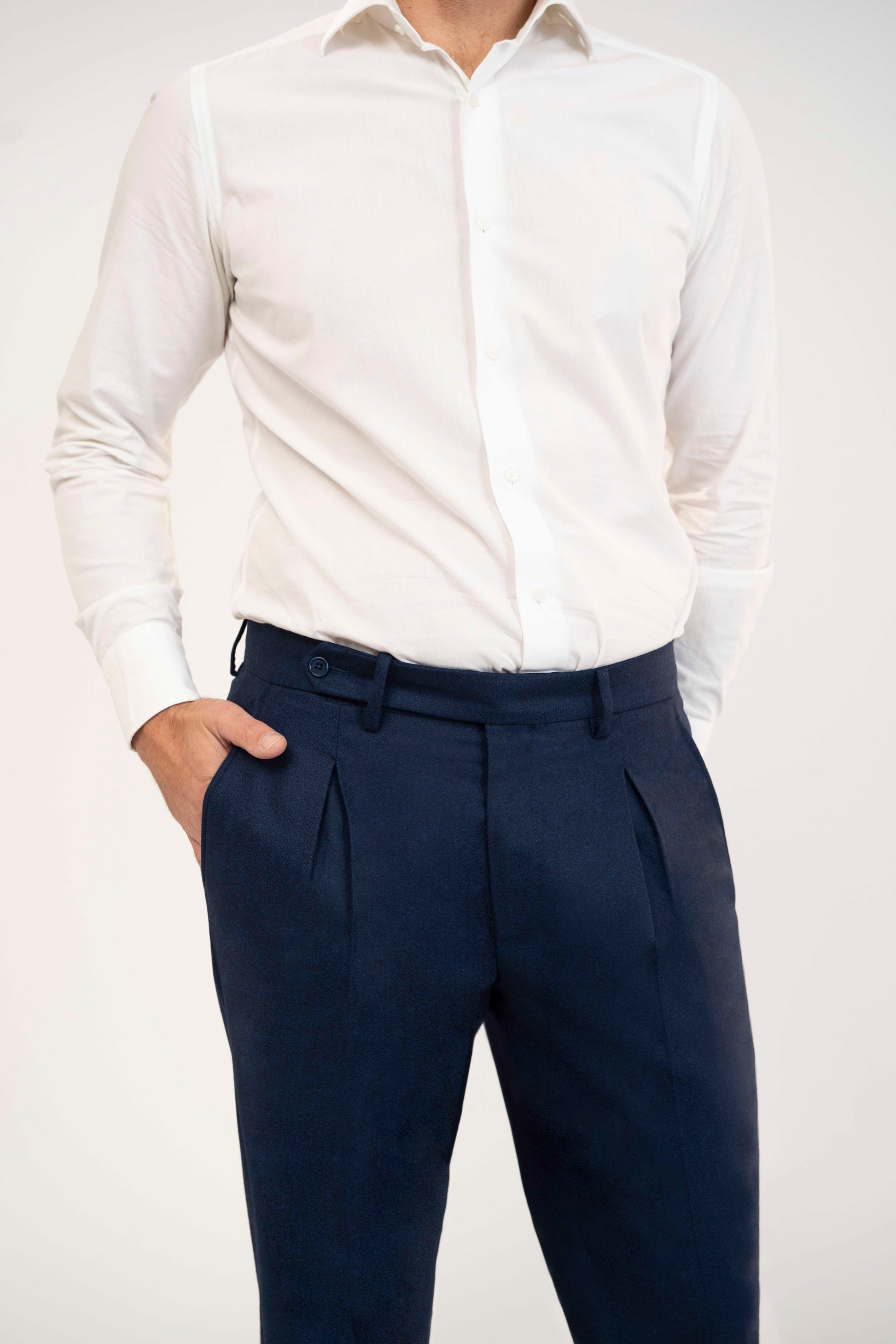 Aragona - Sapphire Blue Flannel