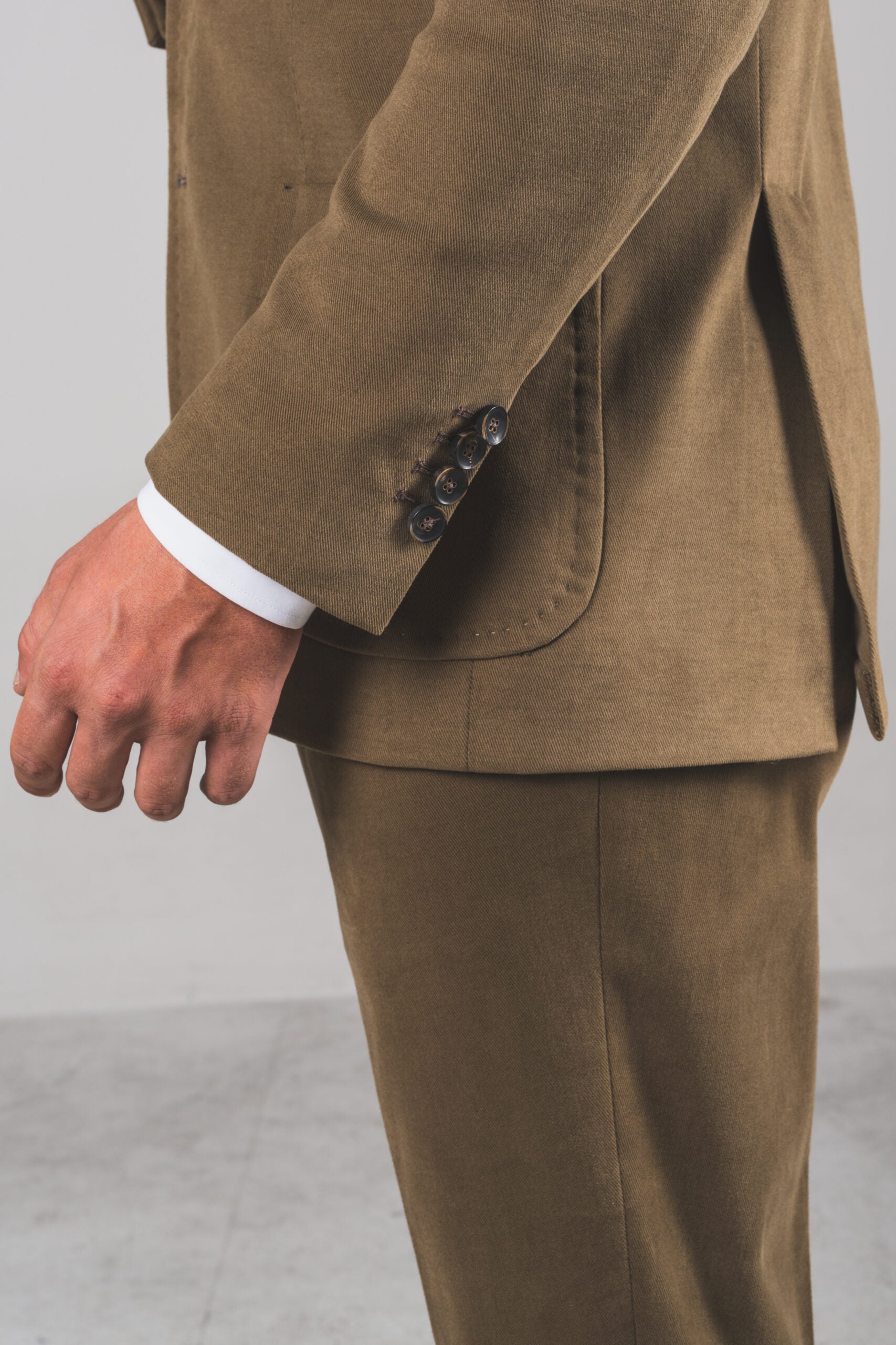 Sforza - Cotton Olive Green