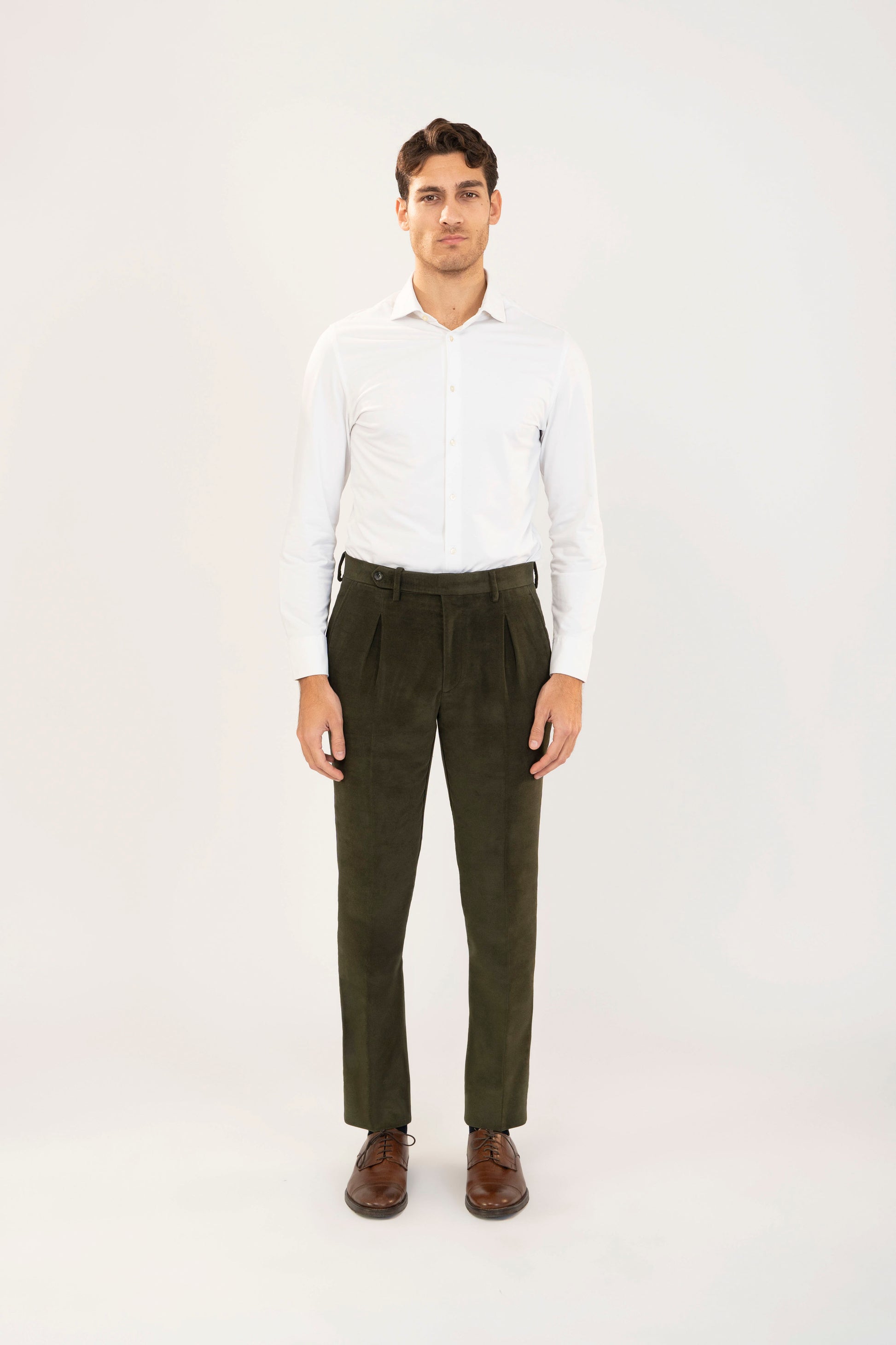 Aragona - Forest Green Flannel