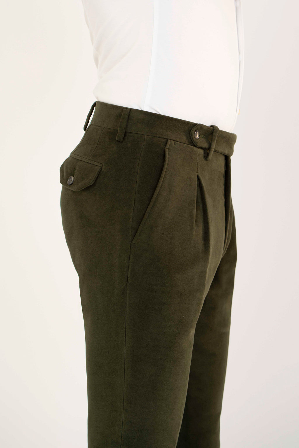 Aragona - Forest Green Flannel