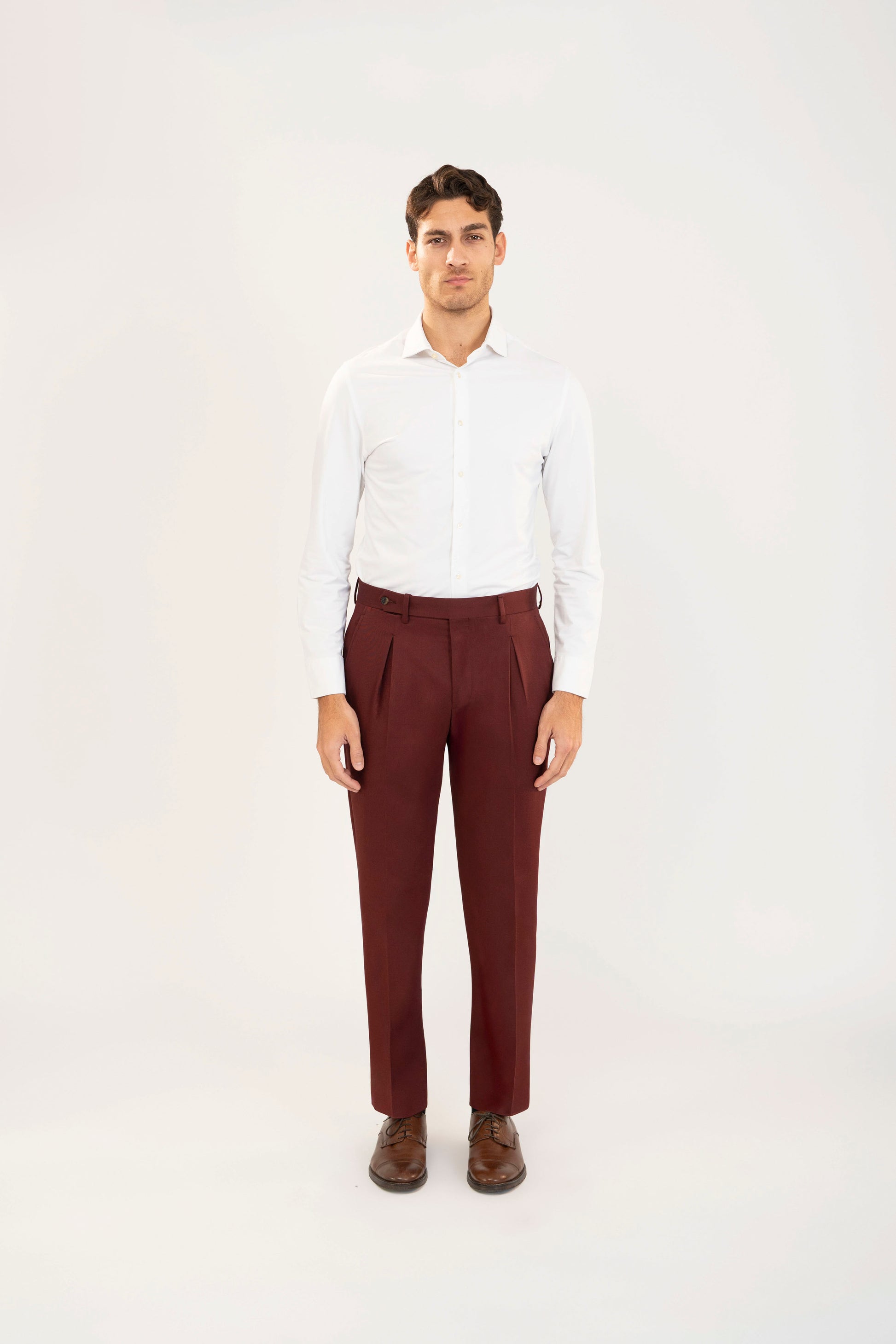 Aragona - Burgundy Cotton