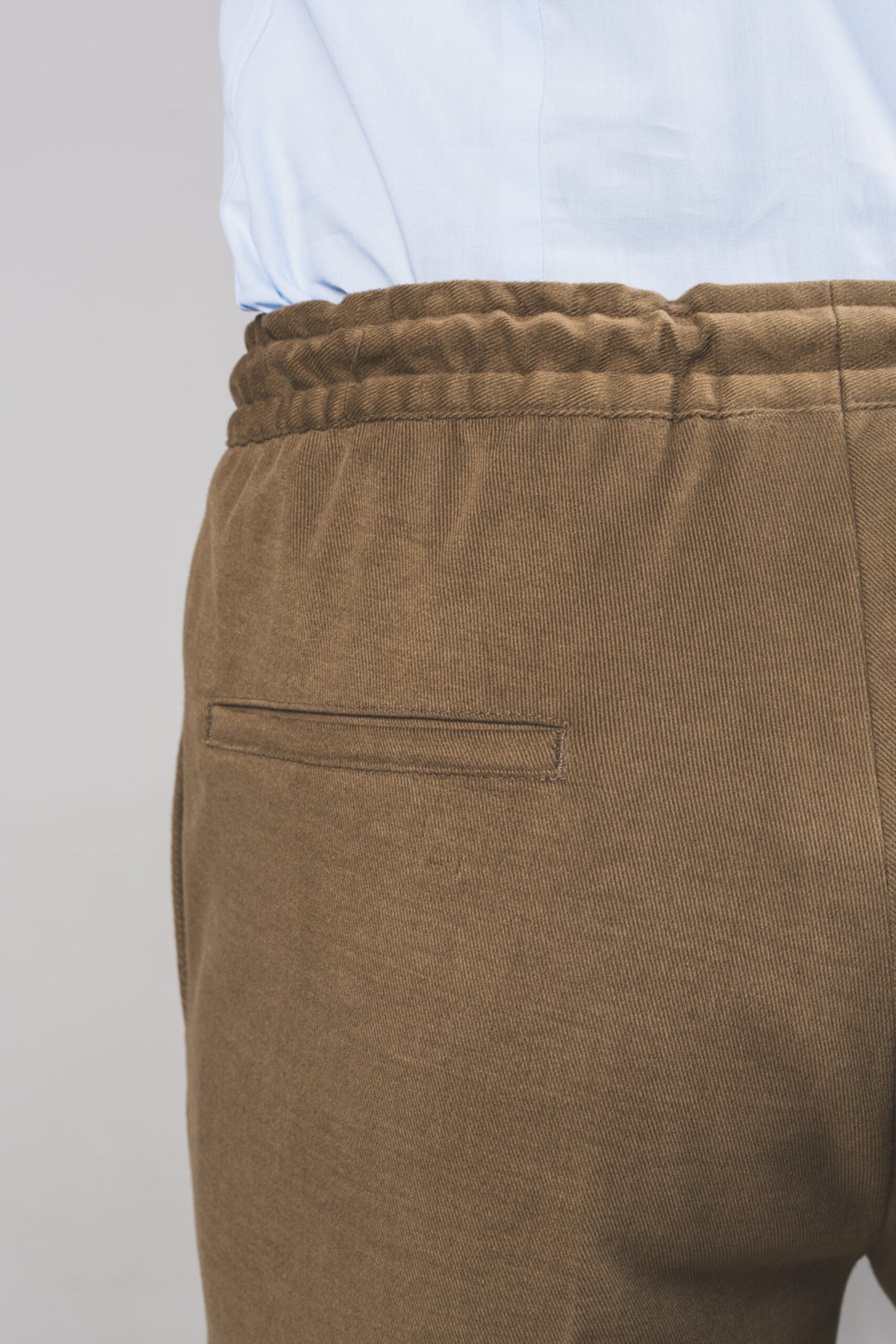 Visconti - Olive Green Heavyweight Cotton – pantalone uomo AUTIÈ