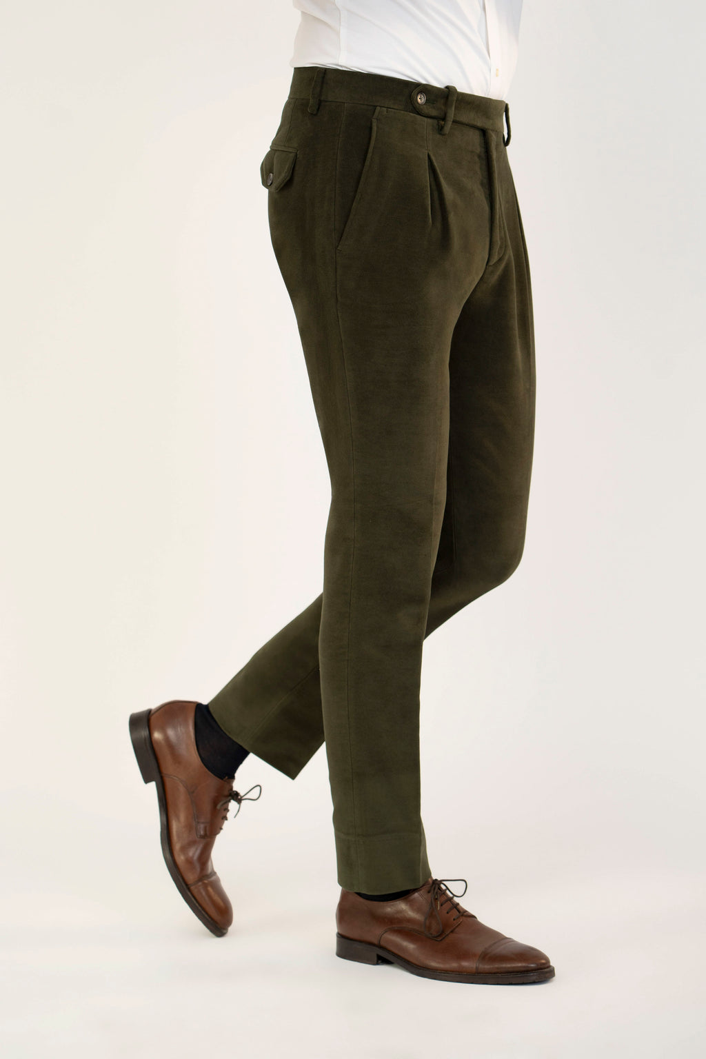 Aragona - Forest Green Flannel