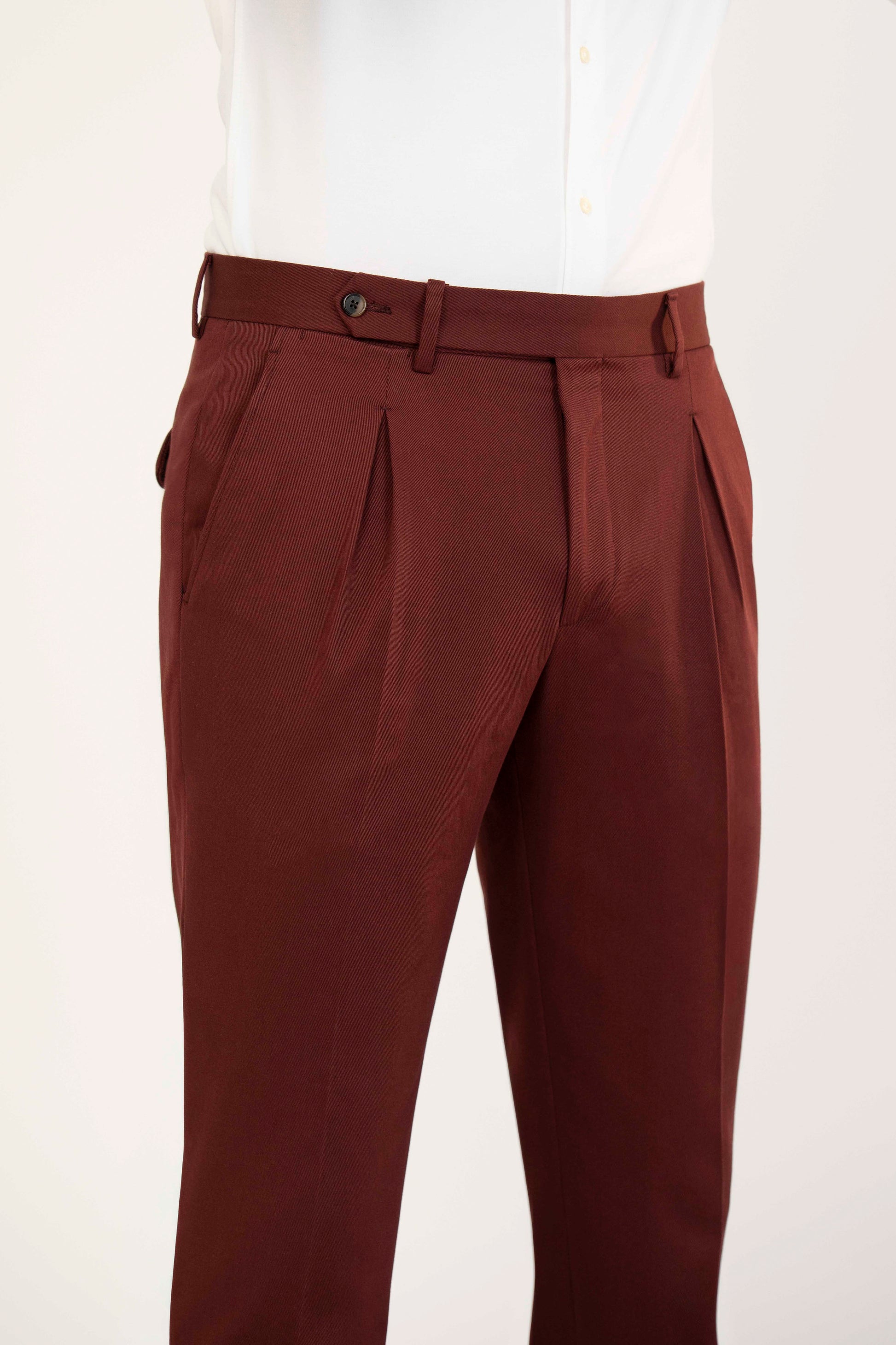 Aragona - Burgundy Cotton