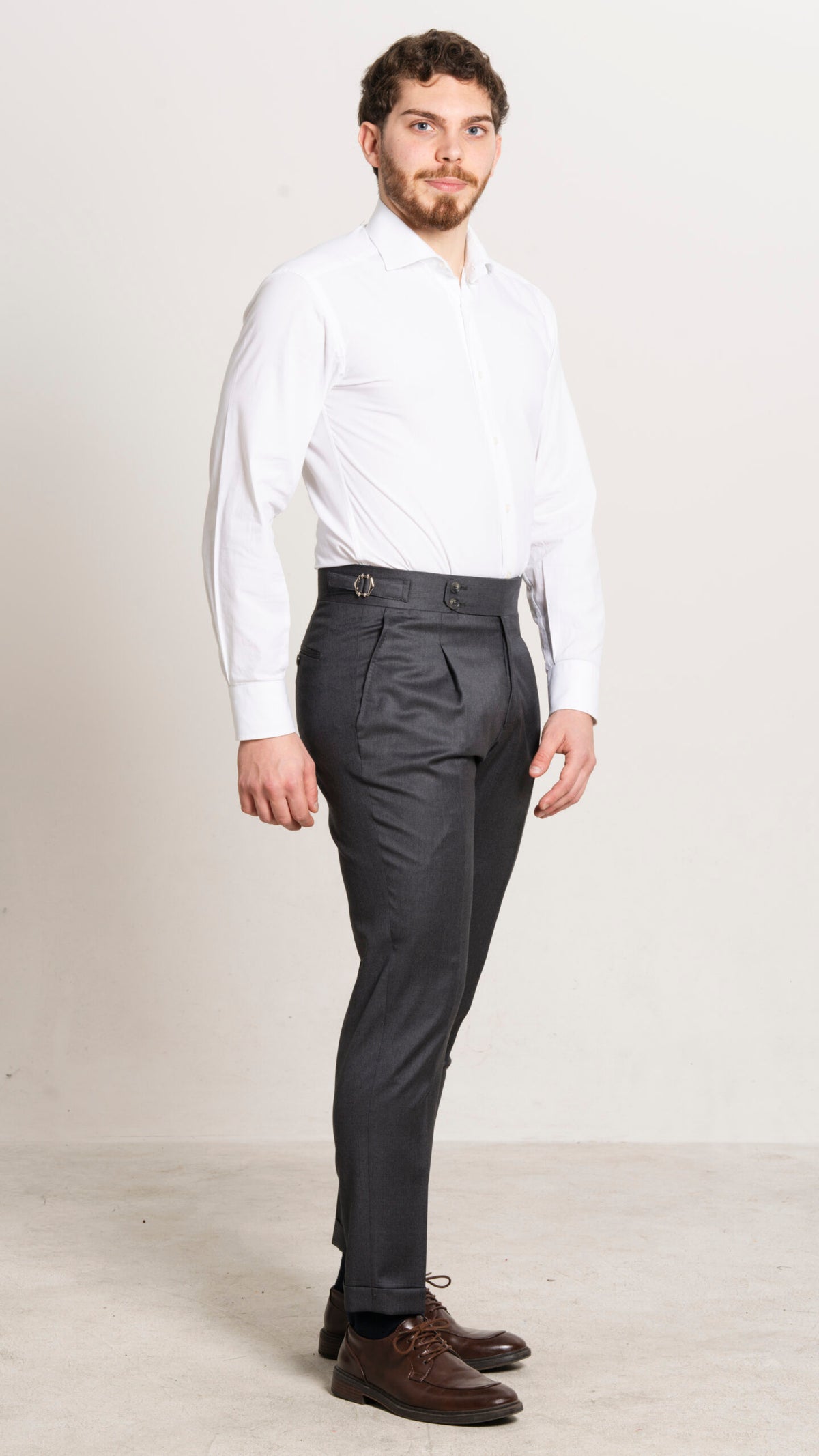 Medici - Anthracite Pure Wool – pantalone uomo AUTIÈ