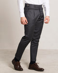 Medici - Anthracite Pure Wool – pantalone uomo AUTIÈ