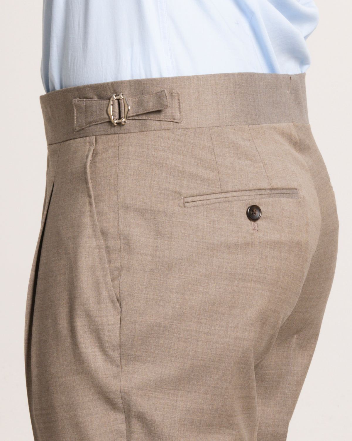 Medici - Nut Brown Pure Wool – pantalone uomo AUTIÈ