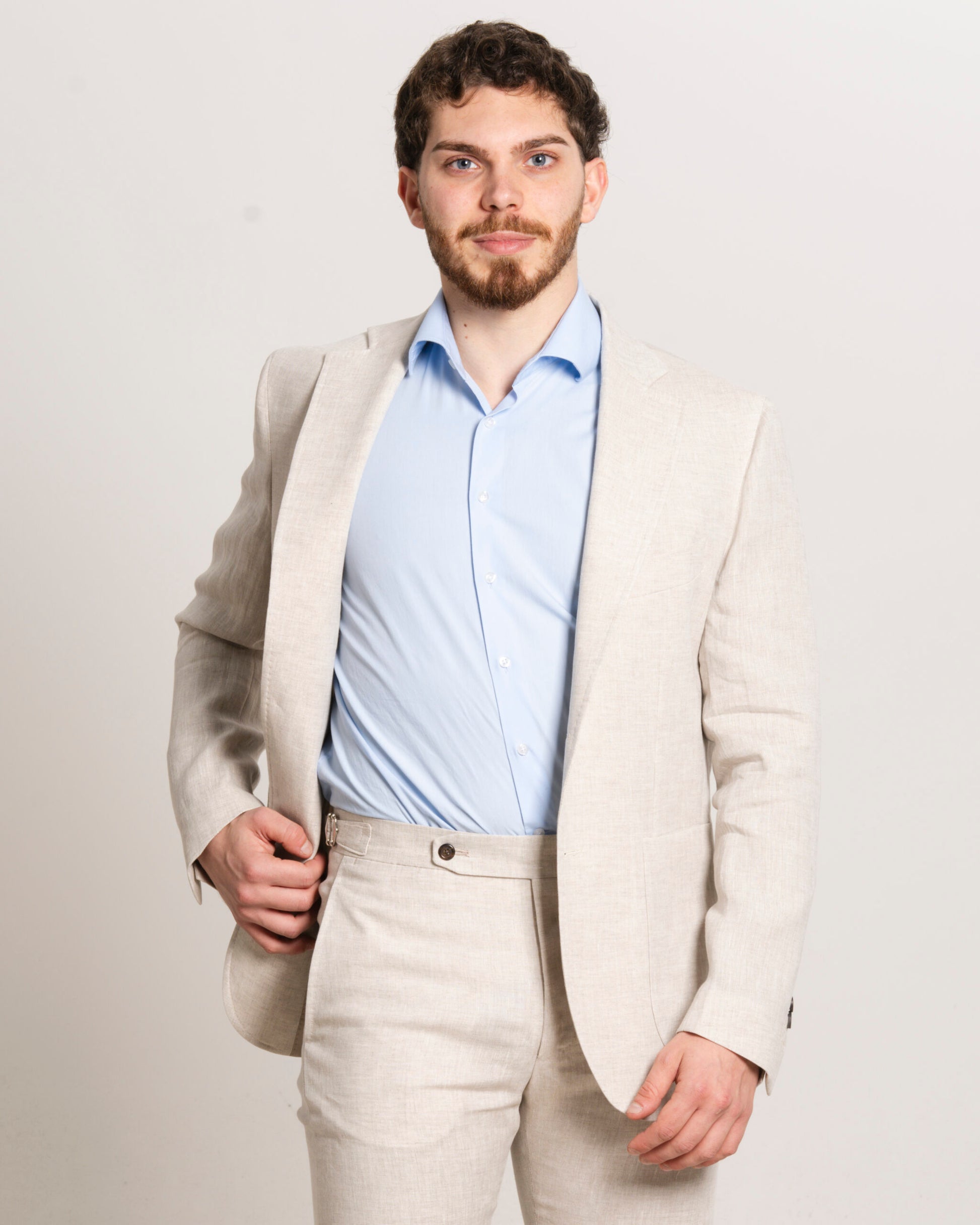 Abito - Lino Beige Corda