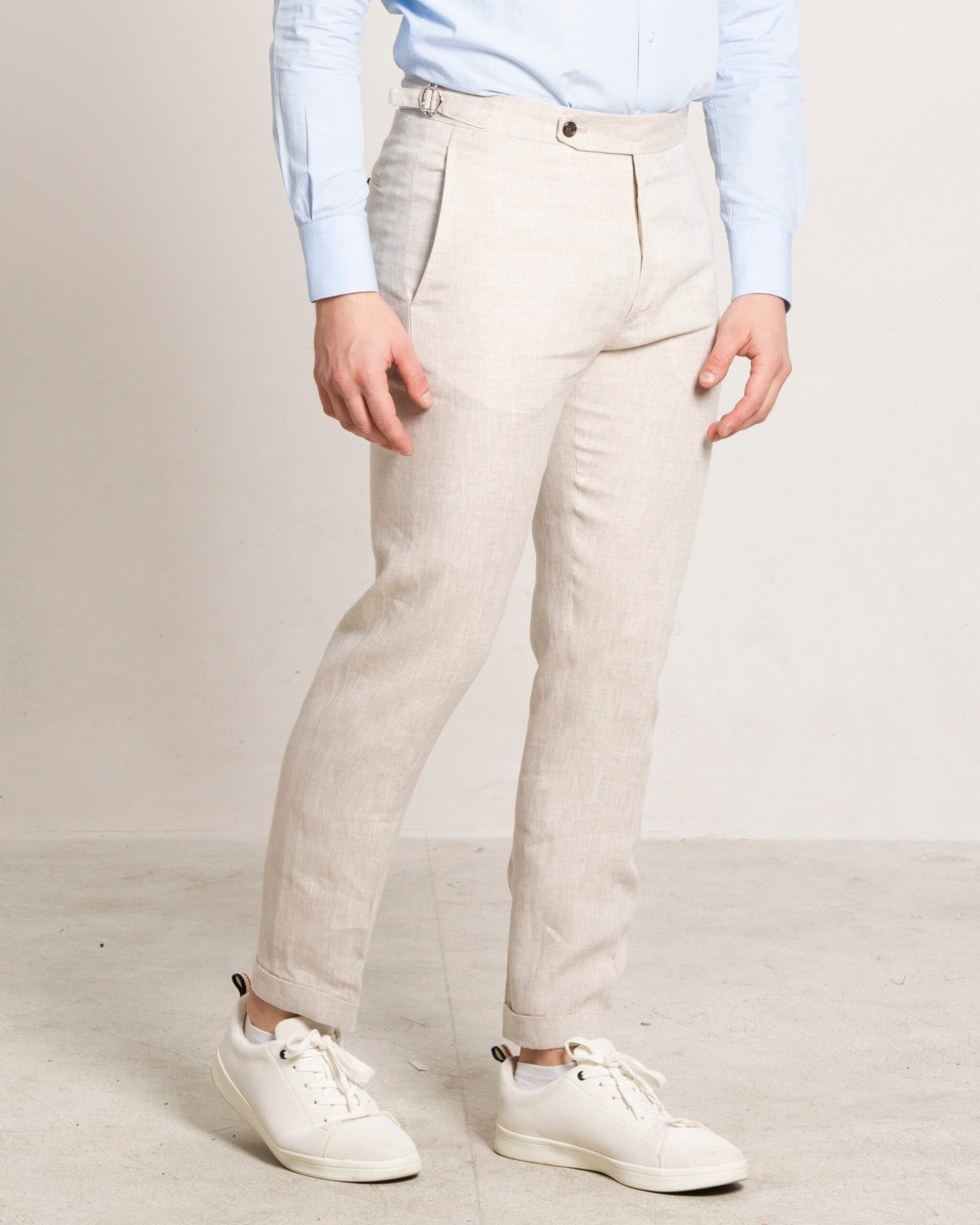 Angiò - Lino Beige Corda