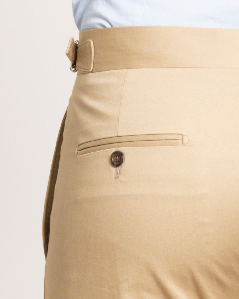 Angiò - Sand Beige Lightweight Cotton – pantalone uomo AUTIÈ