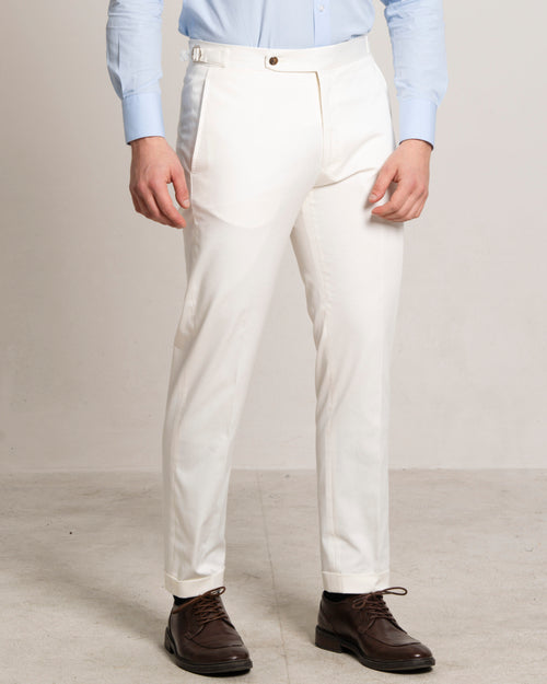 Angiò - Natural White Lightweight Cotton