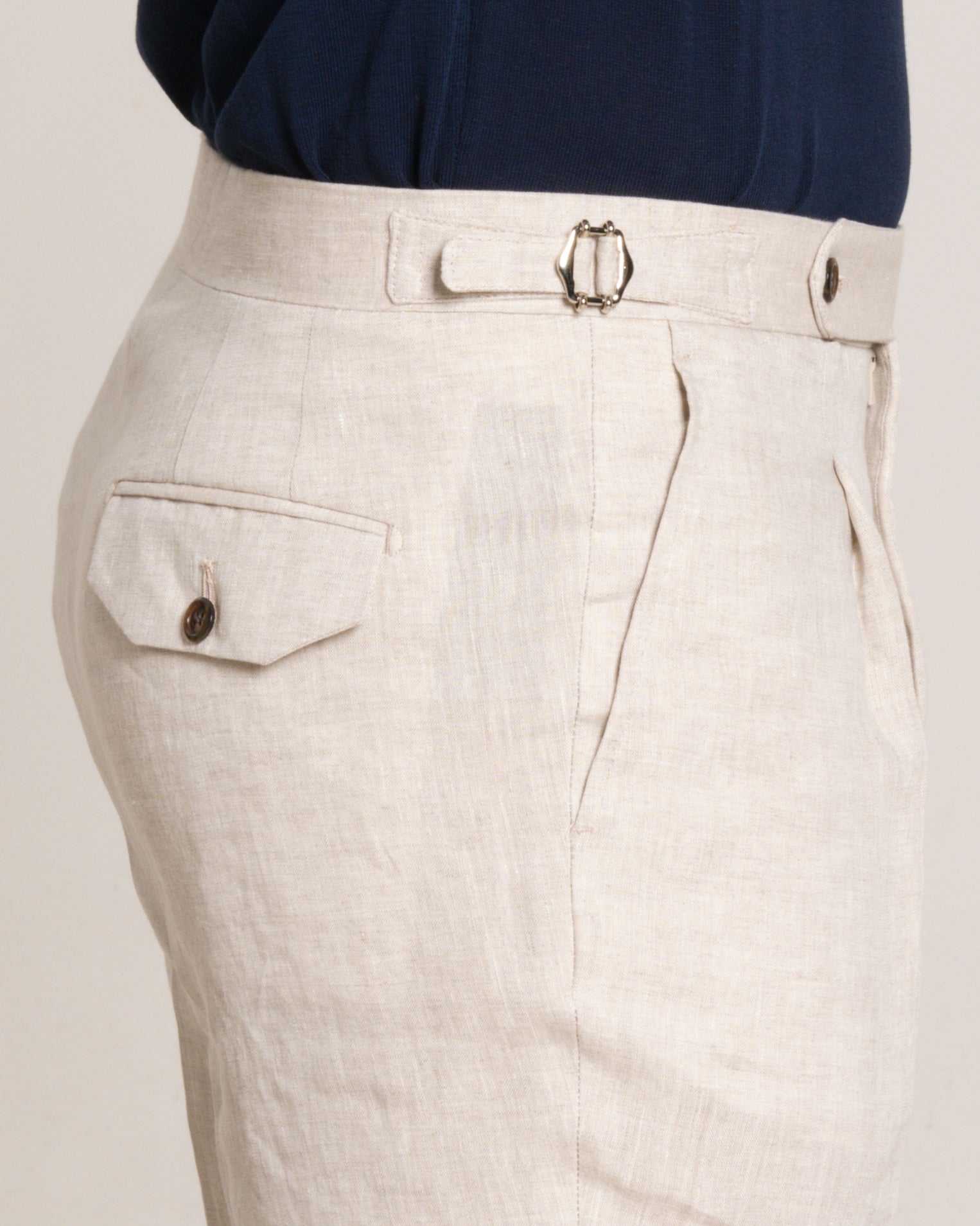 Bermuda - Lino Beige Corda