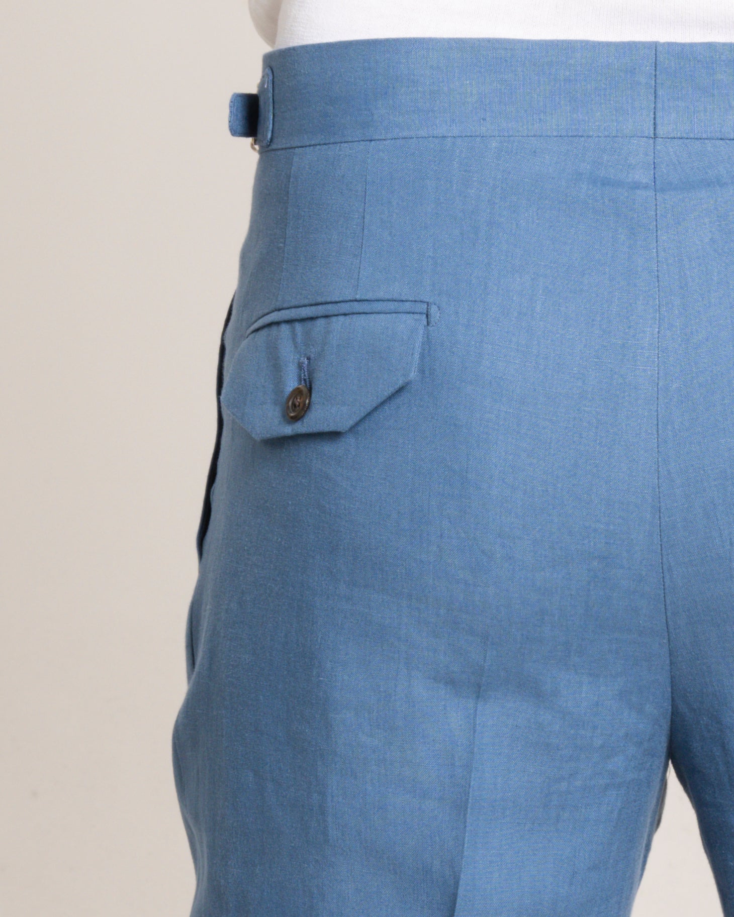 Bermuda - Lino Sky Blue