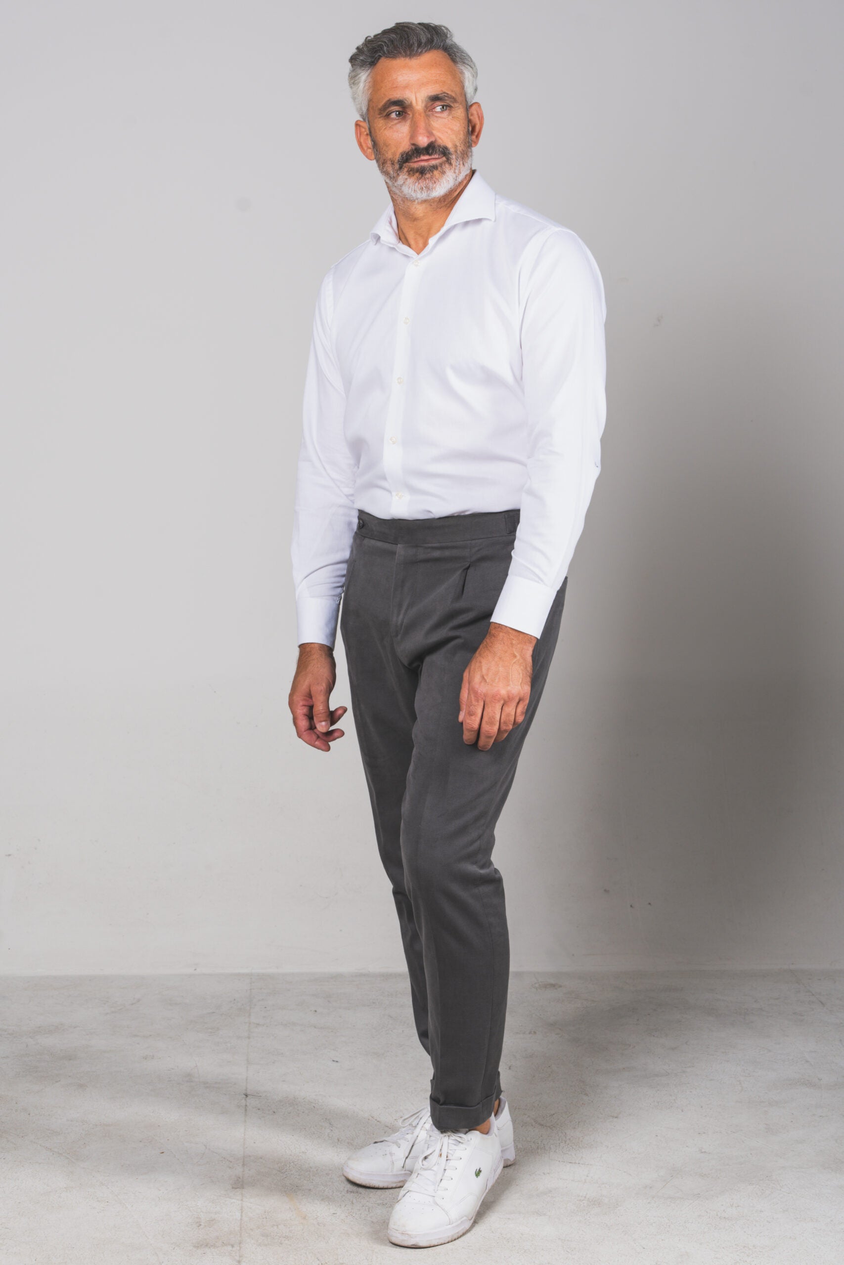 Angiò - Cotton Slate Grey