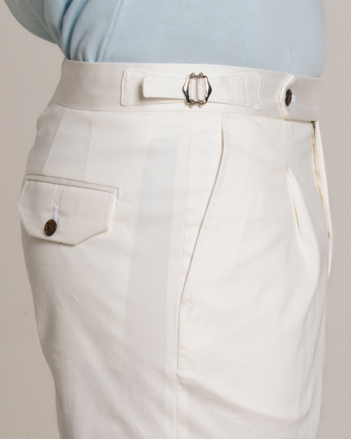 Bermuda - Cotton Soft White