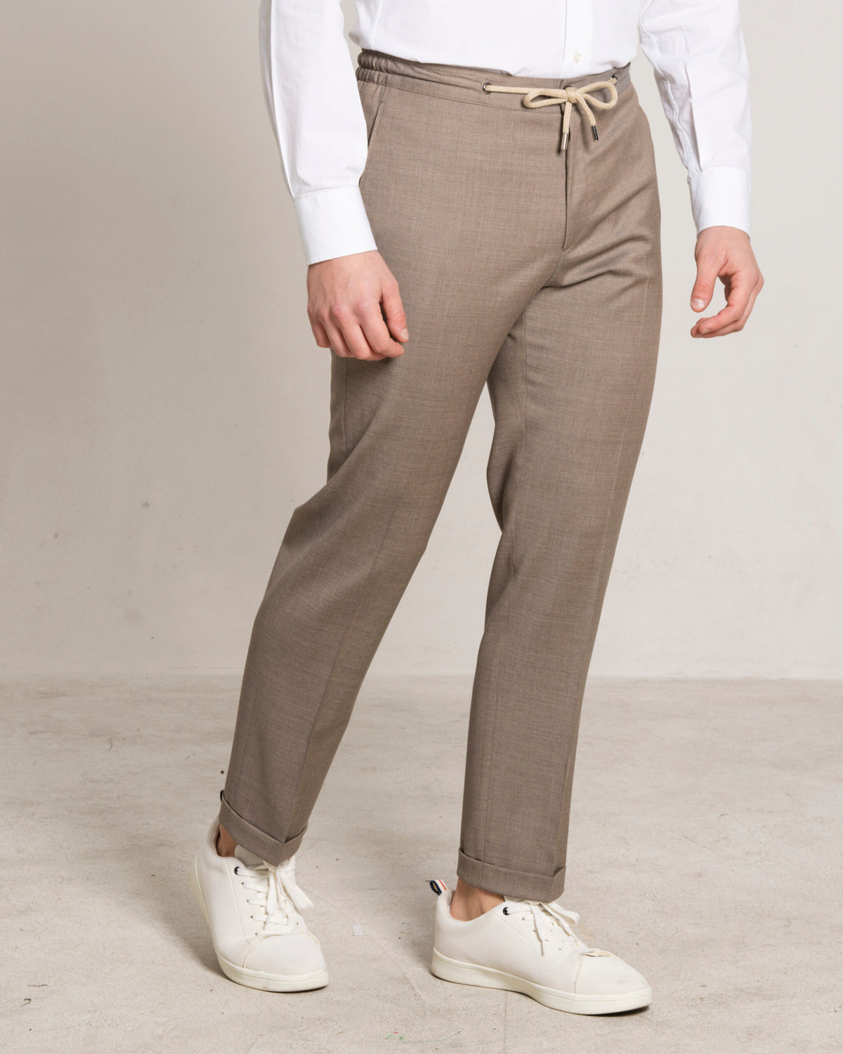 Visconti - Nut Brown Pure Wool – pantalone uomo AUTIÈ