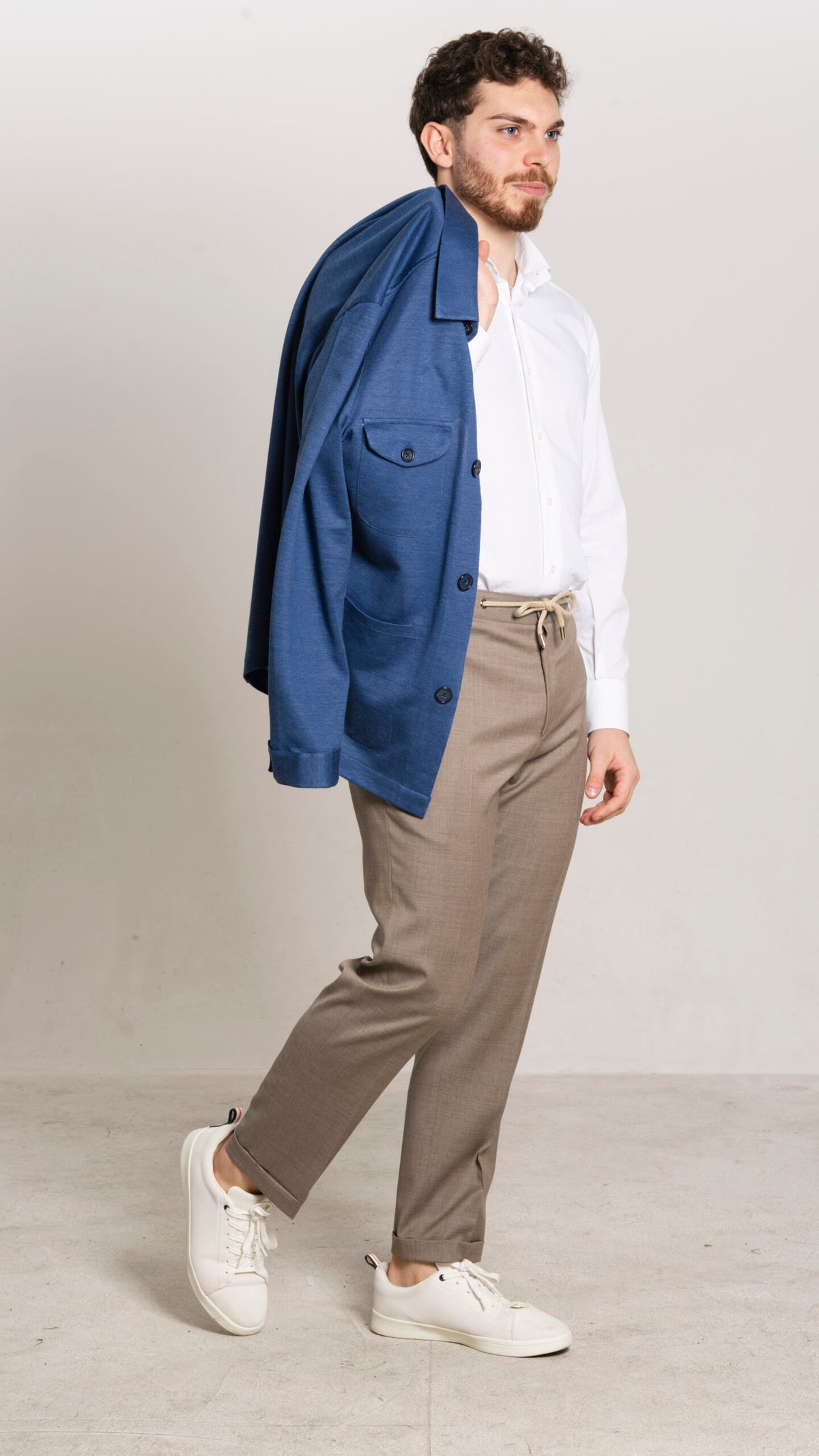 Visconti - Nut Brown Pure Wool – pantalone uomo AUTIÈ