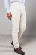 Medici - Soft White Heavyweight Cotton – pantalone uomo AUTIÈ