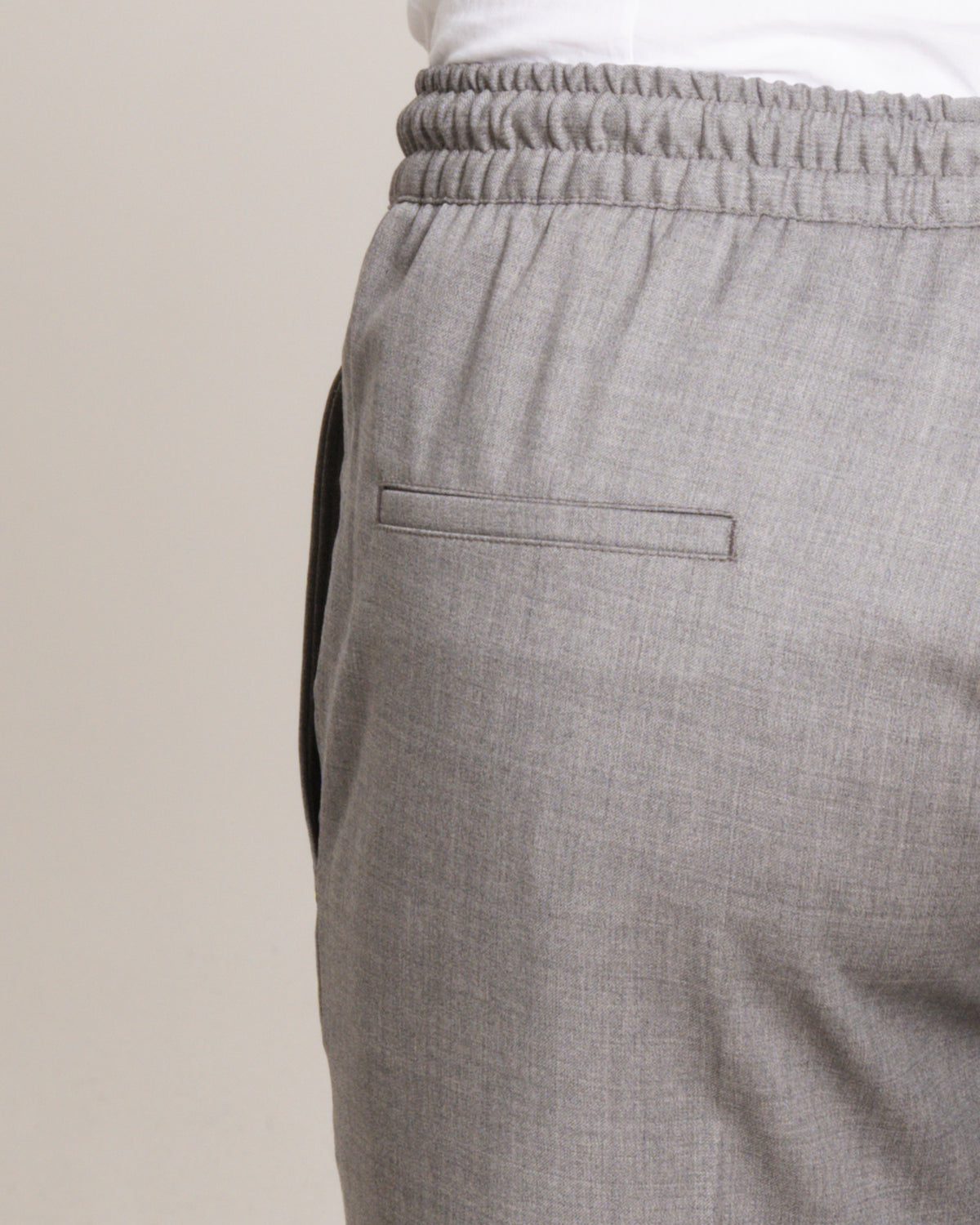 Visconti - Pearl Grey Pure Wool – pantalone uomo AUTIÈ