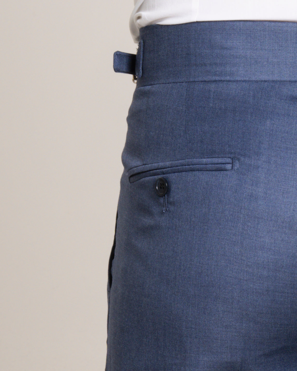 Medici - Denim Blue Pure Wool – pantalone uomo AUTIÈ