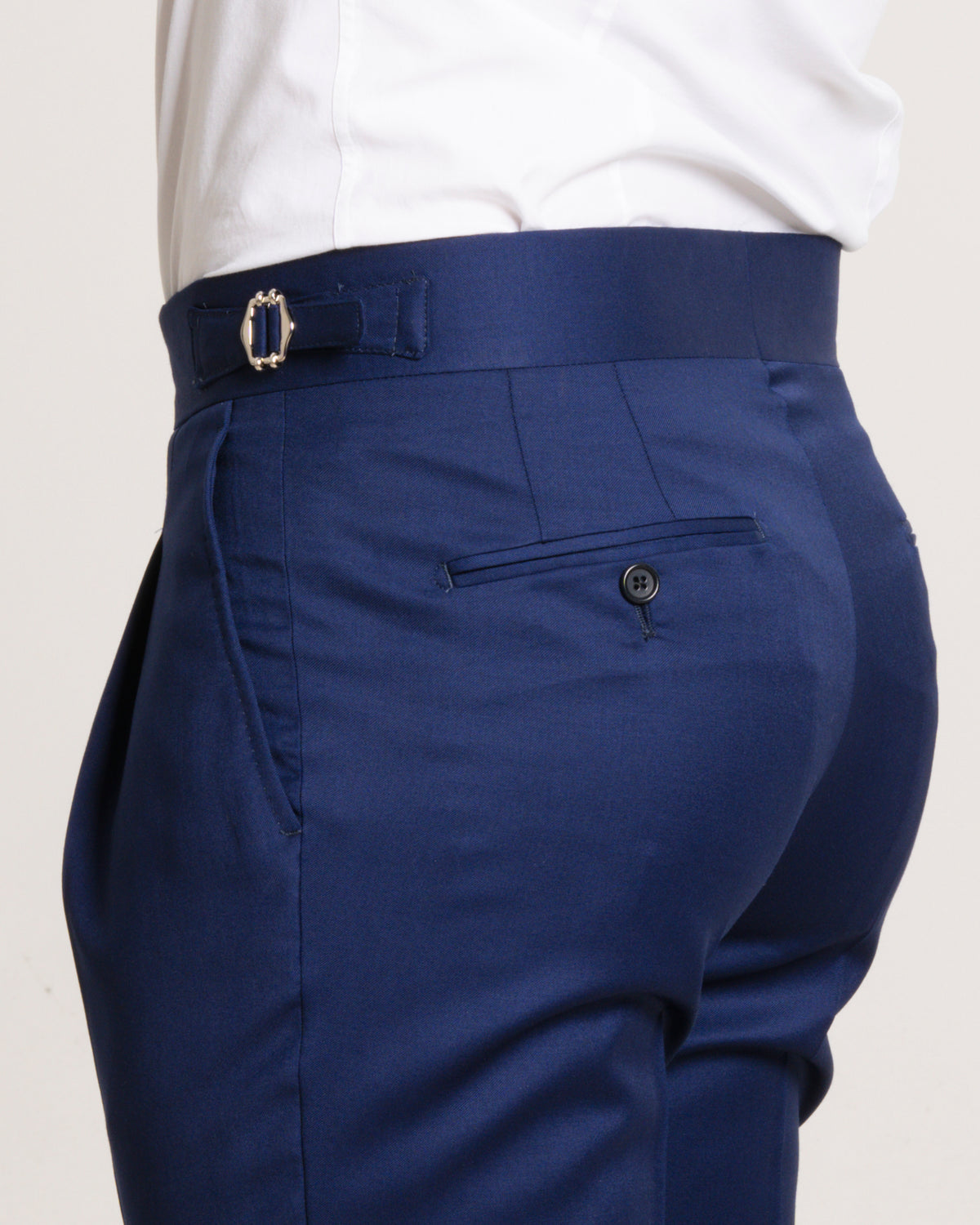 Medici - Sapphire Blue Pure Wool – pantalone uomo AUTIÈ
